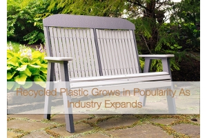 Recycled Plastic Benches And Picnic Tables Grow In Popularity As Industry Expands