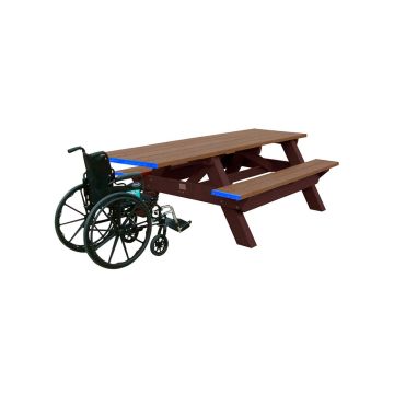 488pt120-deluxe-picnic-table-rectangular-recycled-plastic-ada-brown-base-and-weathered-top