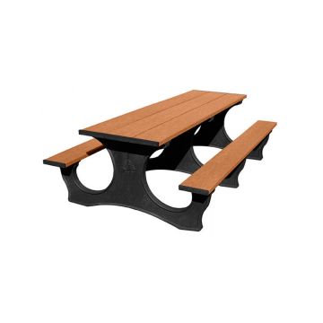 488pt160-polly-tuff-easy-access-picnic-table-rectangular-recycled-plastic-8ft-black-base-and-cedar-top