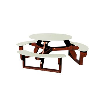 488pt200-open-picnic-table-round-recycled-plastic-brown-base-and-sand-sheet-top