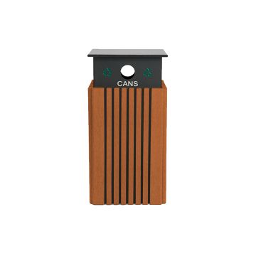 488tr155-40-gallon-recycling-receptacle-with-can-cap-sqaure-liner-included-recycled-plastic-cedar