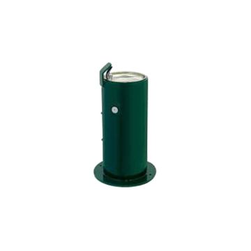648wf255-children's-drinking-fountain-pedestal-metal-round-surface-mount
