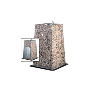 648wf395-refrigerated-series-drinking-fountain-8-gph-aggregate-finish-single-pedestal-surface-mount-light-etched