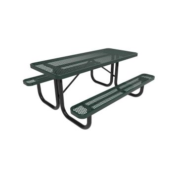 Picnic-Table-ParkTastic-6ft-Rectangular-Expanded-Metal-Portable