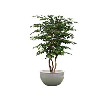 Planter-Orlando-Round-Low-Profile-Molded-Fiberglass-342pl260
