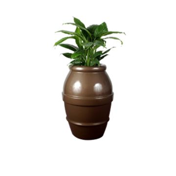 Planter-Reflection-Round-Molded-Fiberglass-342pl310
