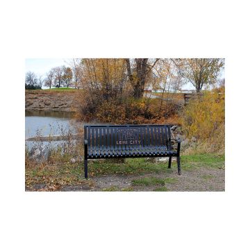 mountain-maple-series-bench-with-straight-back-slatted-metal-834be100