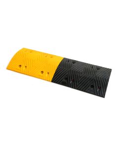 Speed Bump - Molded Rubber - 5-10 MPH - 13.5" Wide x 2" Tall