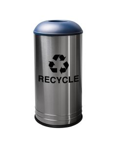 18 Gallon - International Collection - Indoor Recycling Receptacle - Dome Top