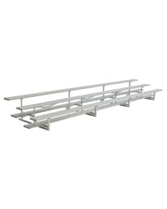 3 & 4 Row - Aluminum Bleachers - Low Rise Series
