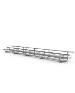 3 Row Aluminum Bleacher - Baseline Series