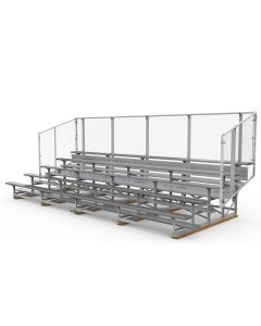 5 Row Transportable Bleacher - Baseline Series