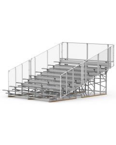 10 Row Transportable Bleacher - Baseline Series