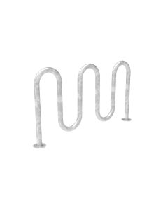 7 Bike Contemporary Loop Rack - Galvanized