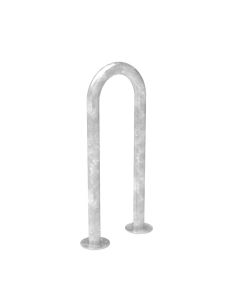 3 Bike Contemporary Loop Rack - Galvanized