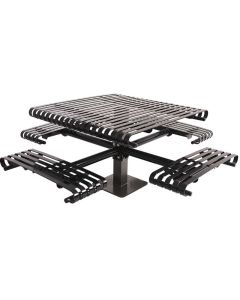 46" - Kensington Series Table - Square - Slat - Premoum Collection