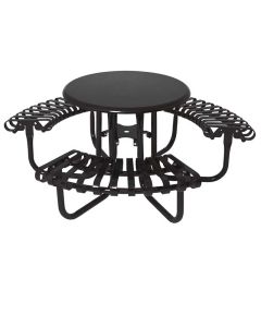 46" - Kensington Series Table - Round - Slat - Premium Collection
