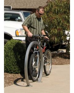 Horseshoe Bike Rack - 2" Square Tube