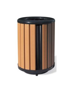 Richmond Series Trash Receptacle - Recycled Plastic - Premium Collection