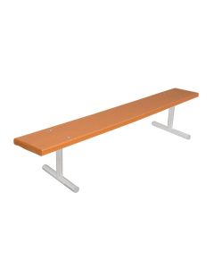 6ft - Park Bench - Backless - 2" x 10" Planks - Wooden