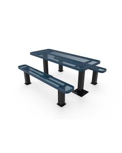 Rectangular Independent Picnic Table - ParkTastic
