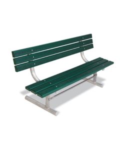 Wooden Park Bench - 2" X 4" Planks