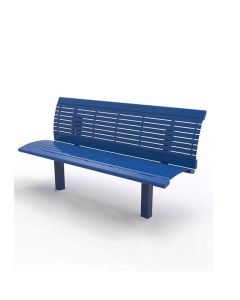 6 ft - Richmond Series Bench - Steel - Slat