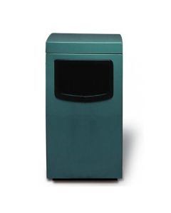 Amber - Molded Fiberglass - Trash Receptacle - 24-47 Gallons