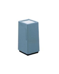 Ash - Molded Fiberglass - Trash Receptacle - Square
