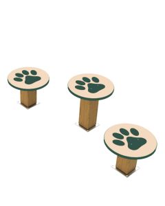 Recycled Stepping Paws Set of 3