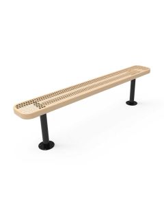 Standard Backless Park Bench - ParkTastic
