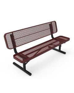 Player's Bench with Back - ParkTastic