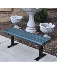 Creekside Backless Recycled Plastic Bench