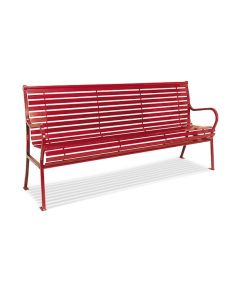 Hamilton Series Bench - Slat - With Back - Premium Collection