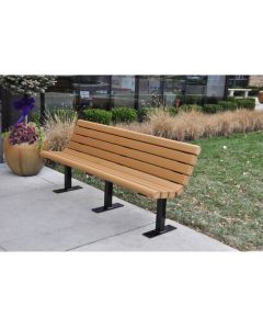 Jameson Heavy-Duty Recycled Plastic Park Bench