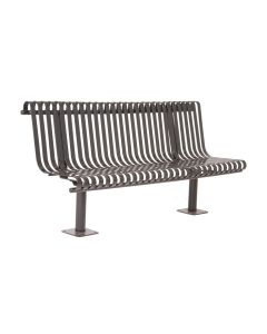 6 ft - Kensington Series Bench - Slat - Premium Collection