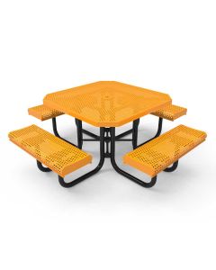 46" Octagon Portable Picnic Table with Rolled Edges - ParkTastic