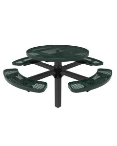 46" Round Pedestal Picnic Table - ParkTastic