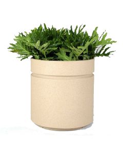 Boulevard - Round - Molded Fiberglass - Planter
