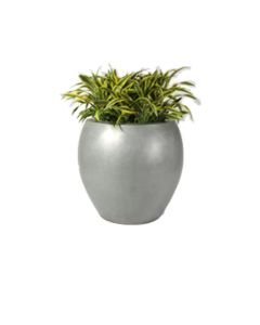 Hampton - Round - Tapered - Molded Fiberglass - Planter