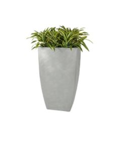 Monarch - Square - Tall - Molded Fiberglass - Tapered - Planter