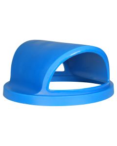 Dome Pass Through Lid for 55 Gallon for 601 Series Trash Receptacles - Plastic
