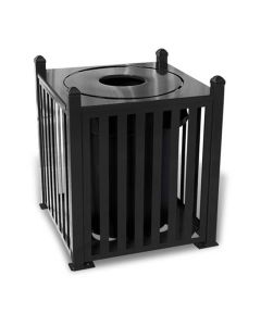 Savannah Series Trash Receptacle - 32 Gallon - Premium Collection