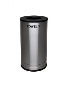 Sanitizing Wipe Companion Receptacle - Stainless Steel