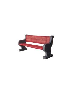 Heritage Concrete & Metal Bench - 6.5ft