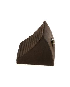 Wheel Chock - Ribbed - Contoured - Heavy Duty