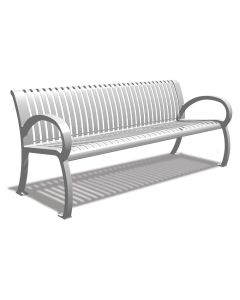 Wilmington Series Bench - Steel Slat - Premium Collection