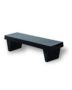 Clayton - Molded Fiberglass - Bench - Tapered Legs