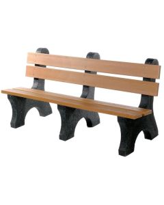 Colonial Recycled Plastic Bench