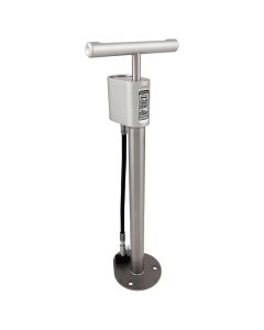 Outdoor Public Bike Pump with Gauge